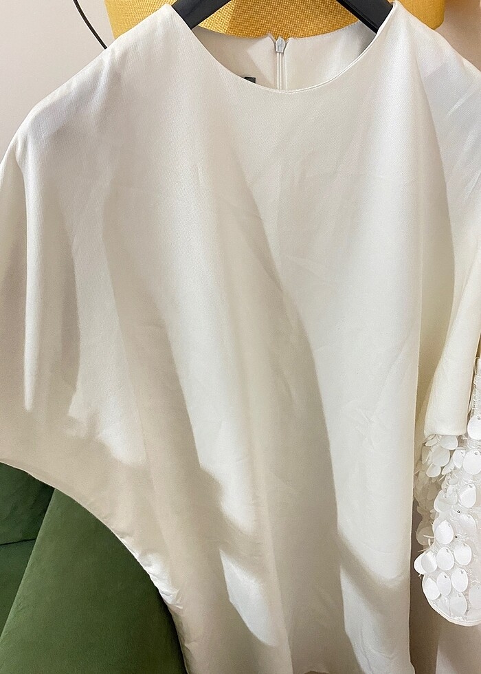 Kolları detay tunik - Görsel 4