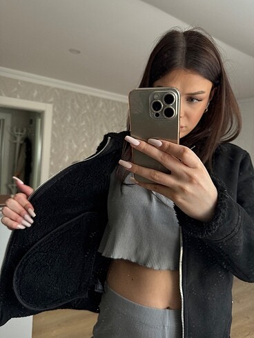 H&M içi yün ceket