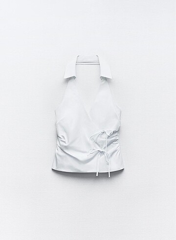 ZARA HALTER BLUZ