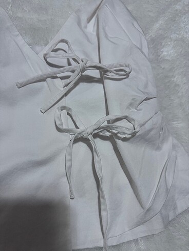 xs Beden beyaz Renk ZARA HALTER BLUZ