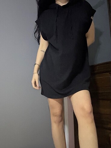 ZARA HOODIE ELBISE