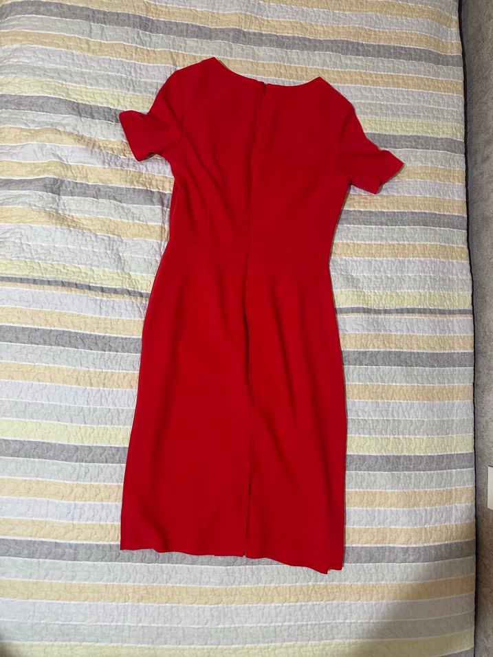 ROMAN MARKA KIRMIZI ELBİSE 36 BEDEN - Görsel 3