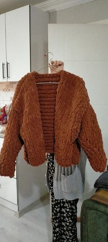Tasarımcı Puffy Hırka
