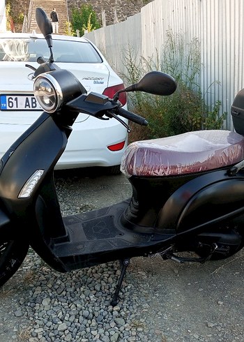 Siyah Deri Kayışlı Motosiklet - Görsel 7