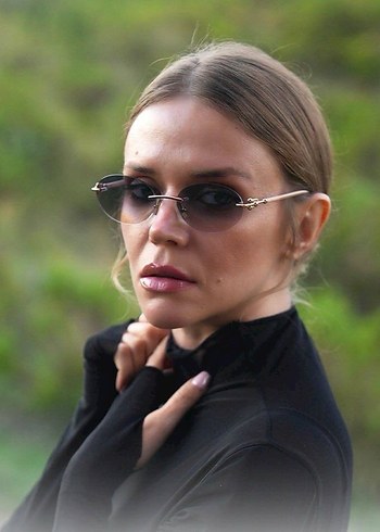  Beden siyah Renk Tiffany&Co Sunglasses