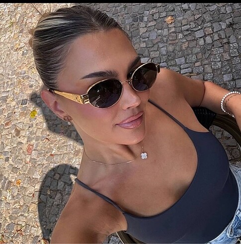 Beden siyah Renk Celine Sunglasses