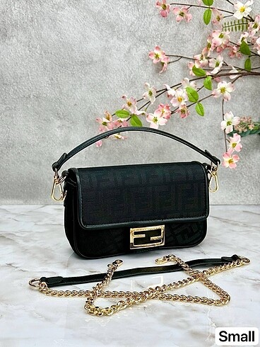 Beden siyah Renk Fendi - Baguette Small