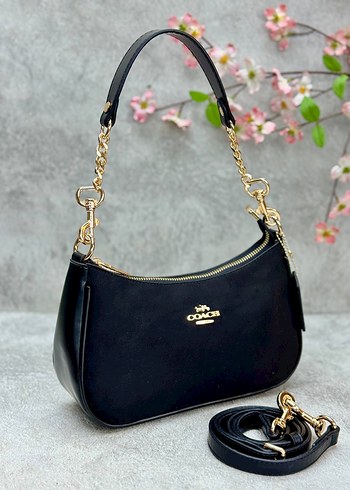 Coach - Teri Shoulder Bag In Signature Suede - Görsel 5