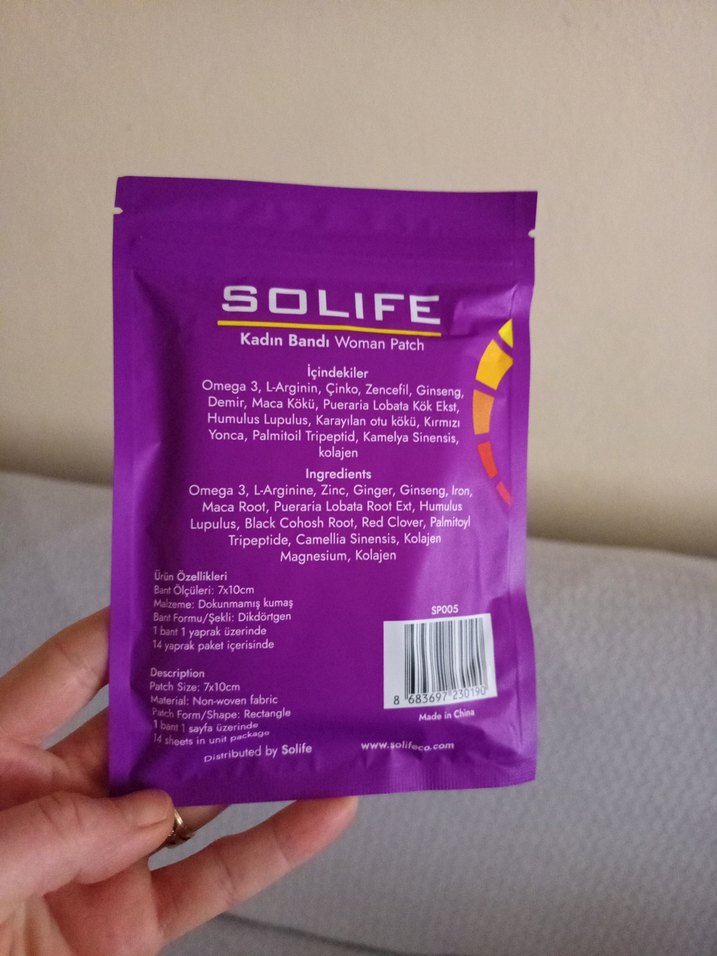 SOLIFE Kadın Bandı 14'lü Paket - Görsel 2