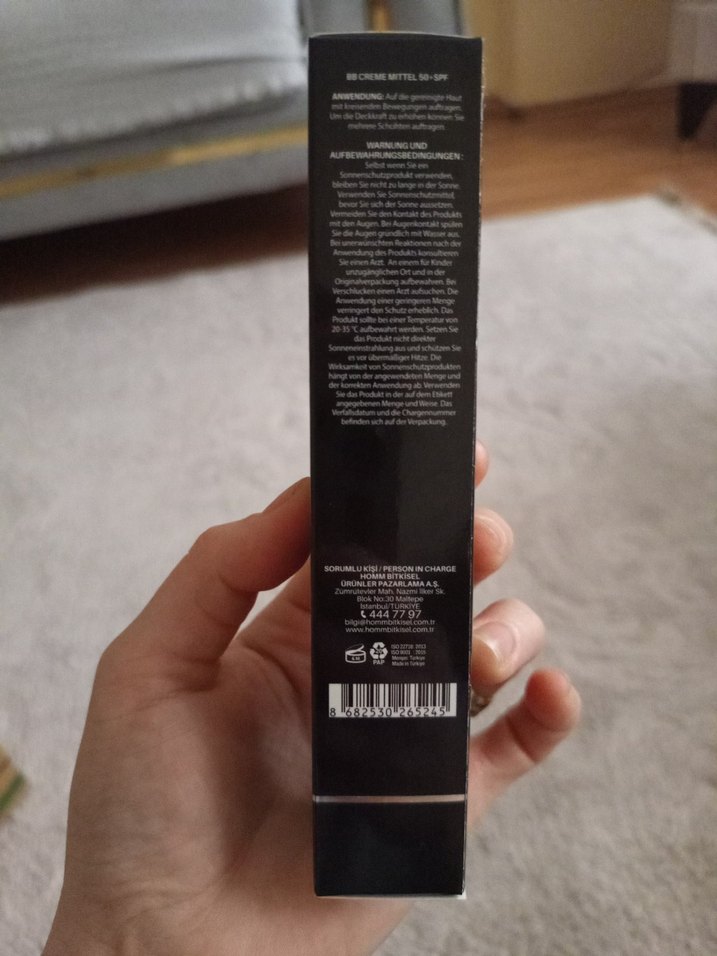 Horanig BB Krem Medium 50 SPF 40 ml - Görsel 3