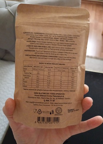 Kolajenli Hindiba Kahve Tozu 100g - Görsel 3