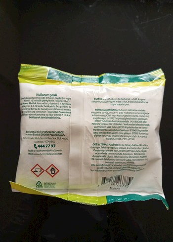 Homm Clean Mutfak Oxi Toz Leke Çıkarıcı 500gr - Görsel 3