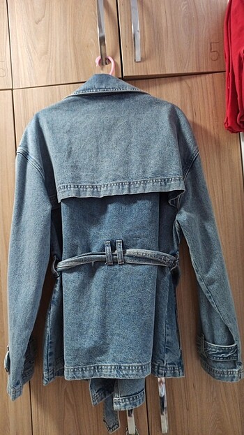 l Beden mavi Renk Fashion Fit Jean Ceket