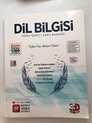 3d dil bilgisi konu ozetli soru bankasi