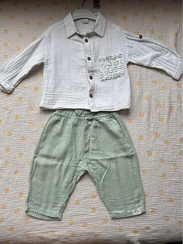 Müslin oversize takım