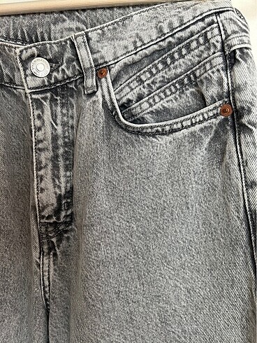 s Beden gri Renk Mango Mom Jean