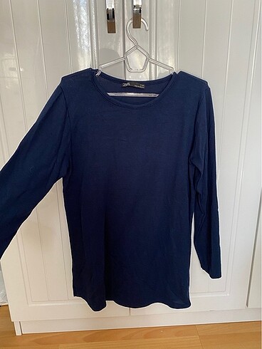 Zara zara lacivert bluz