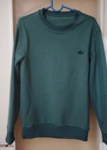 Erkek Koyu Yeşil Salaş Sweatshirt - Görsel 2