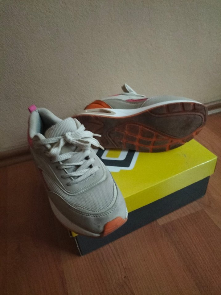 Gri Kadın Spor Ayakkabı - Görsel 5