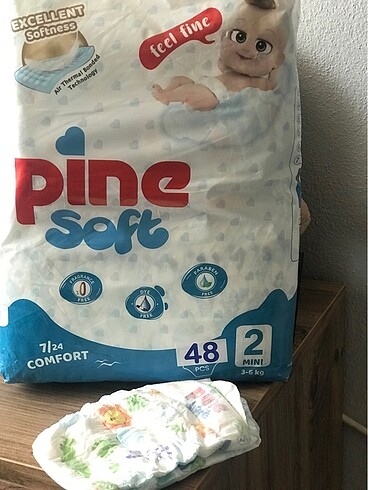 Pine soft 2 numara bebek bezi