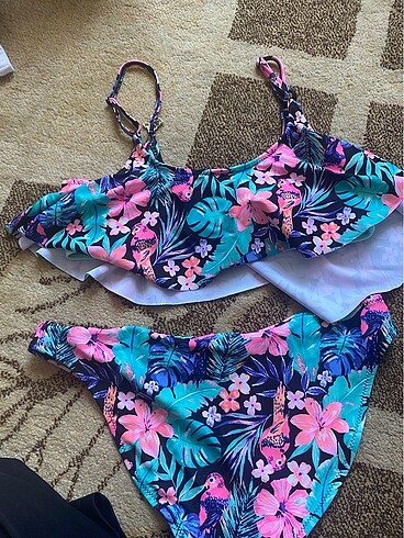 13-14 Yaş Beden Çoçuk Bikini
