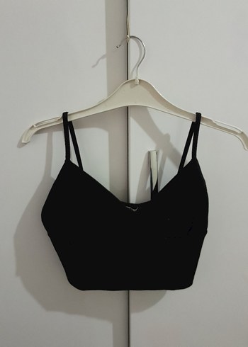 Siyah Mini Bralet crop