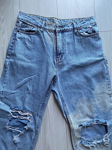 Diğer yırtık mom jean