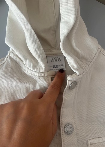 18-24 Ay Beden ten rengi Renk Zara kot ceket