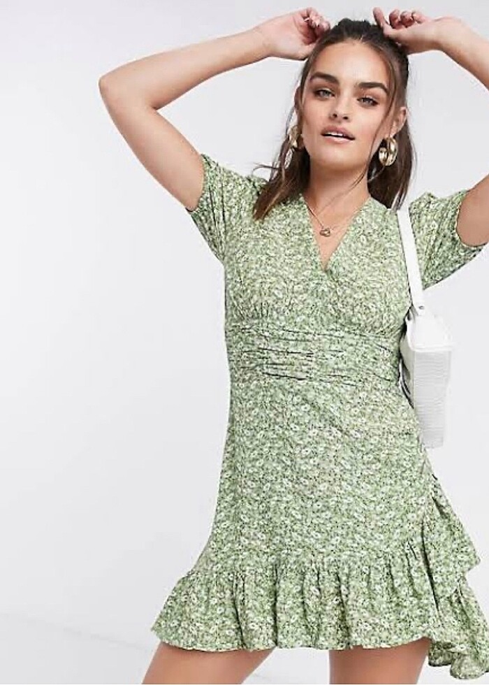 STRADİVARİUS ELBİSE - Görsel 3