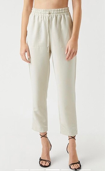 KETEN GÖRÜNÜMLÜ PANTOLON - Görsel 3