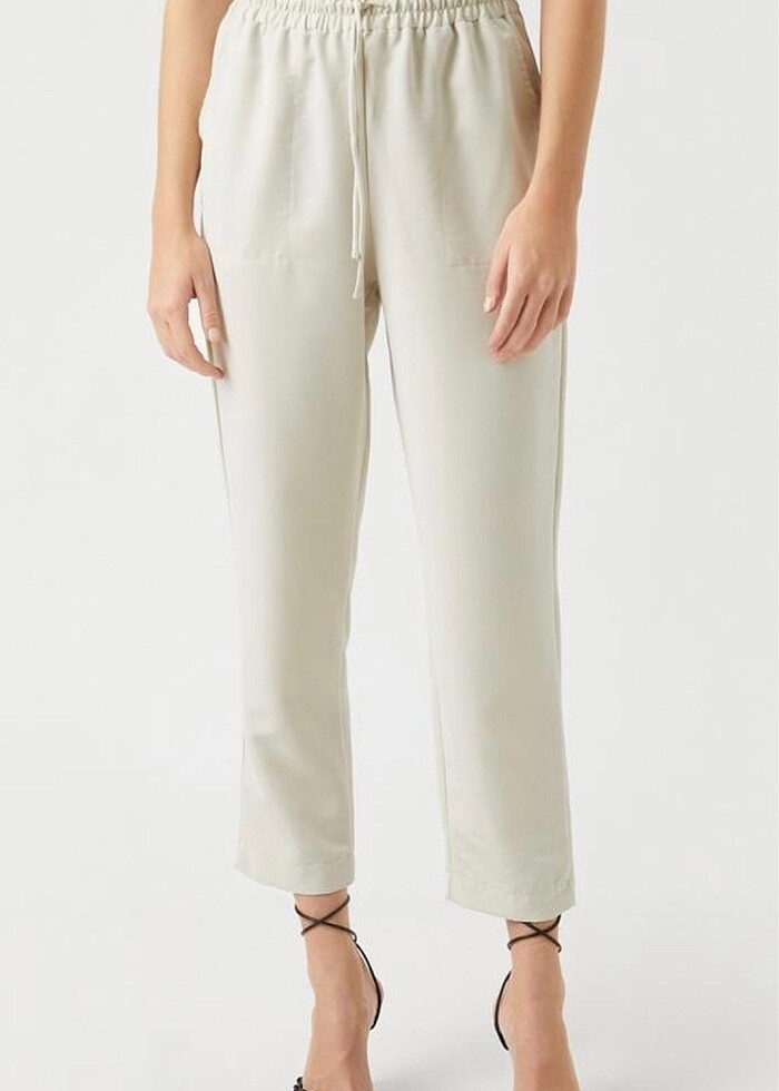 KETEN GÖRÜNÜMLÜ PANTOLON - Görsel 3