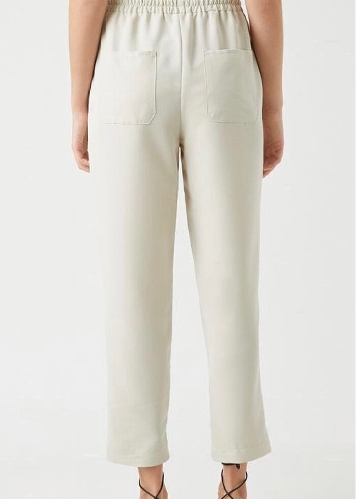 KETEN GÖRÜNÜMLÜ PANTOLON - Görsel 4