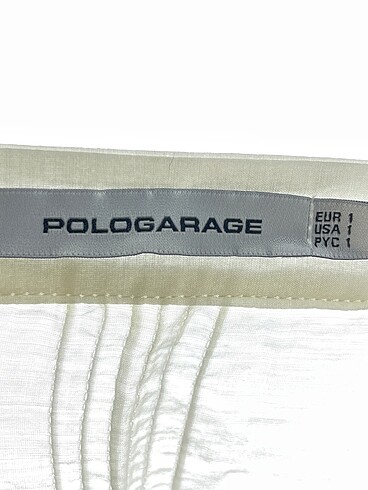 s Beden beyaz Renk Polo Garage Bluz %70 İndirimli.