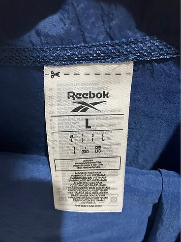 l Beden Orijinal Reebok erkek eşofman takımı