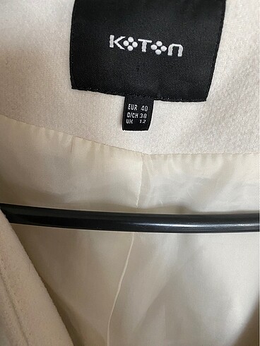 Koton kaşe kaban