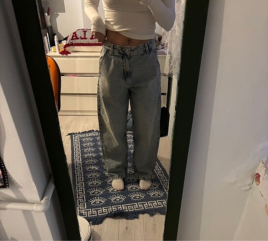 Bershka Skater Jean - Görsel 5