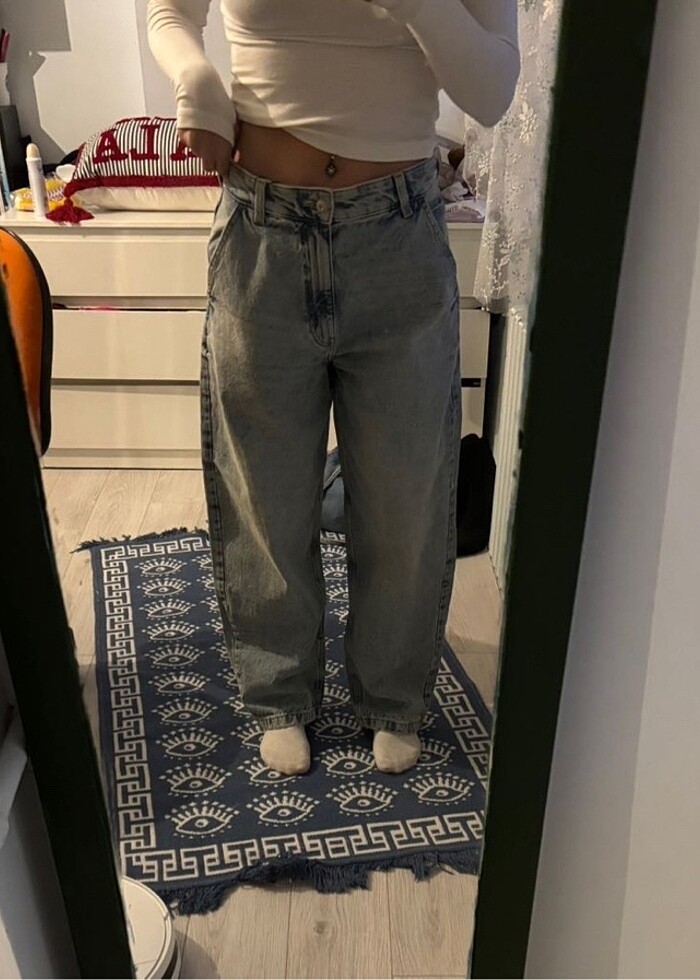 Bershka Skater Jean - Görsel 5