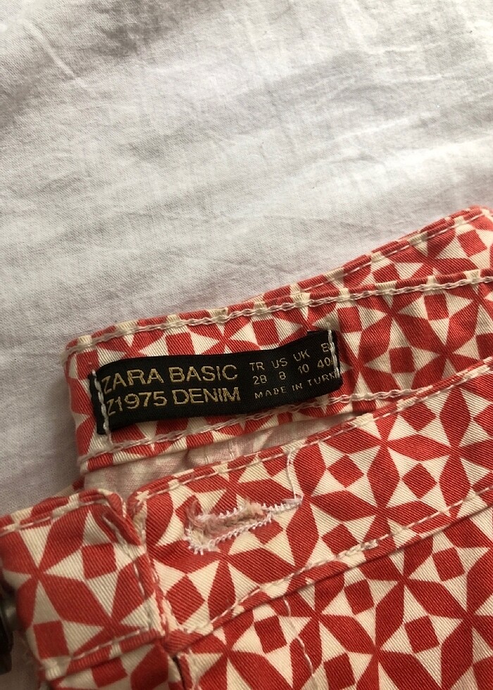 Zara pantolon desenli - Görsel 3