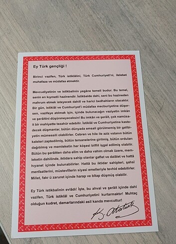 Gençliğe Hitabe