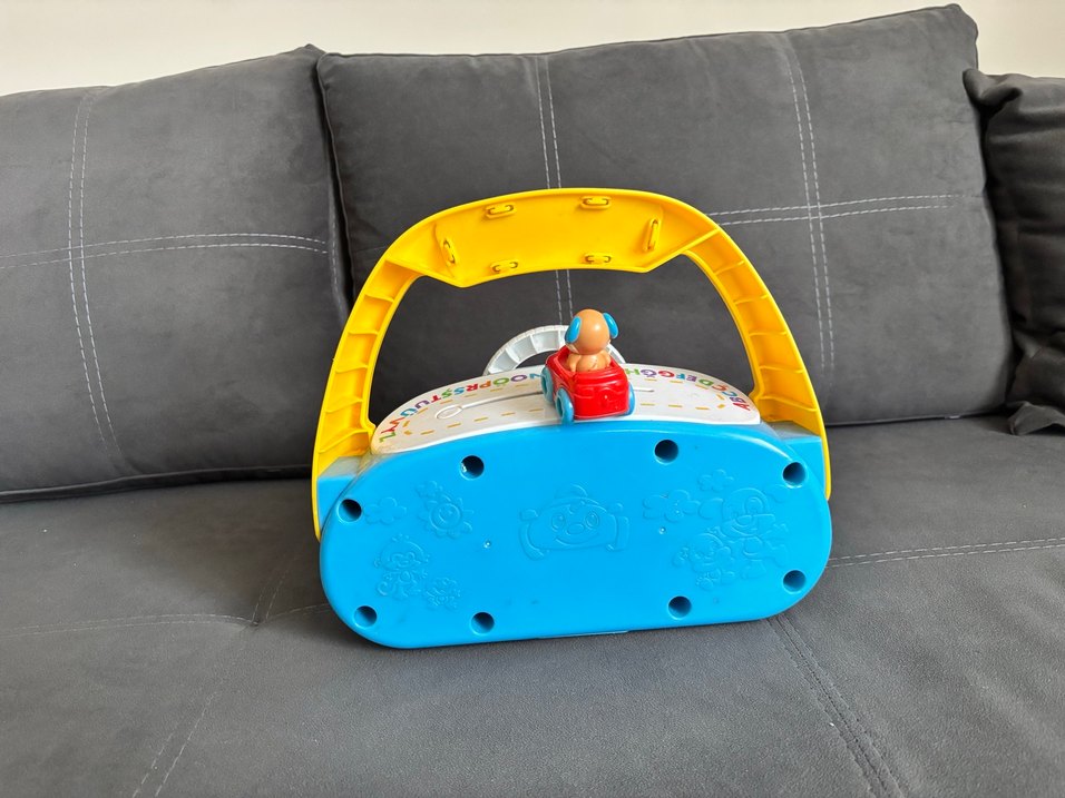 Fisher Price Renkli Çocuk Direksiyon Oyuncak Araba - Görsel 3