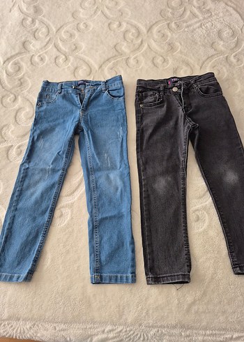 Erkek Çocuk Slim Fit Gri Denim Pantolon - Görsel 2