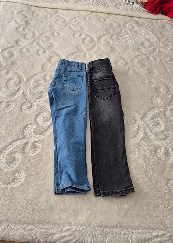 Erkek Çocuk Slim Fit Gri Denim Pantolon - Görsel 4