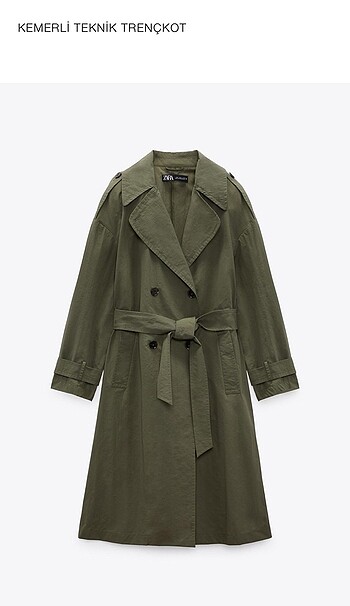 Zara trenchcoat