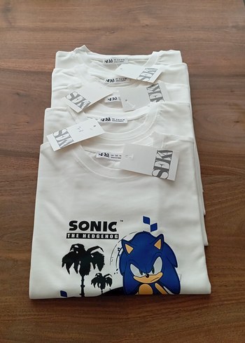 Sonıc Baskılı Erkek Çocuk Tişörtü