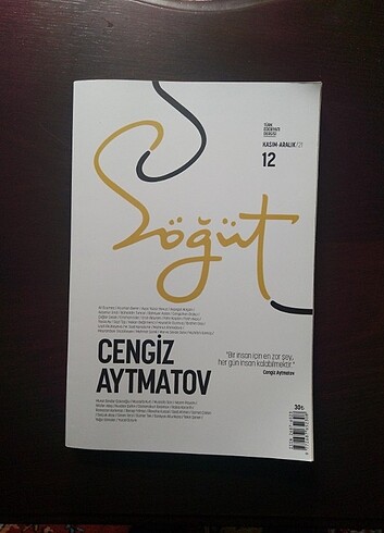 Cengiz Aytmatov Söğüt adlı kitap