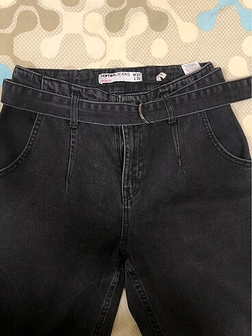 Koton Koton siyah mom jean