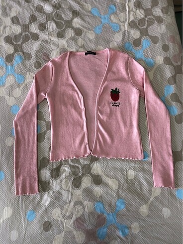 Trendyol & Milla Trendyol Pudra Crop Hırka