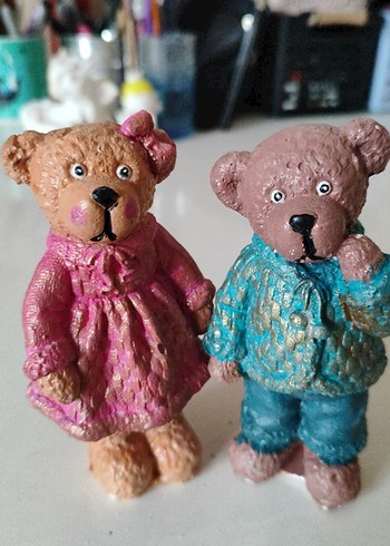 Renkli Ayıcık Figürleri Seti - Görsel 3