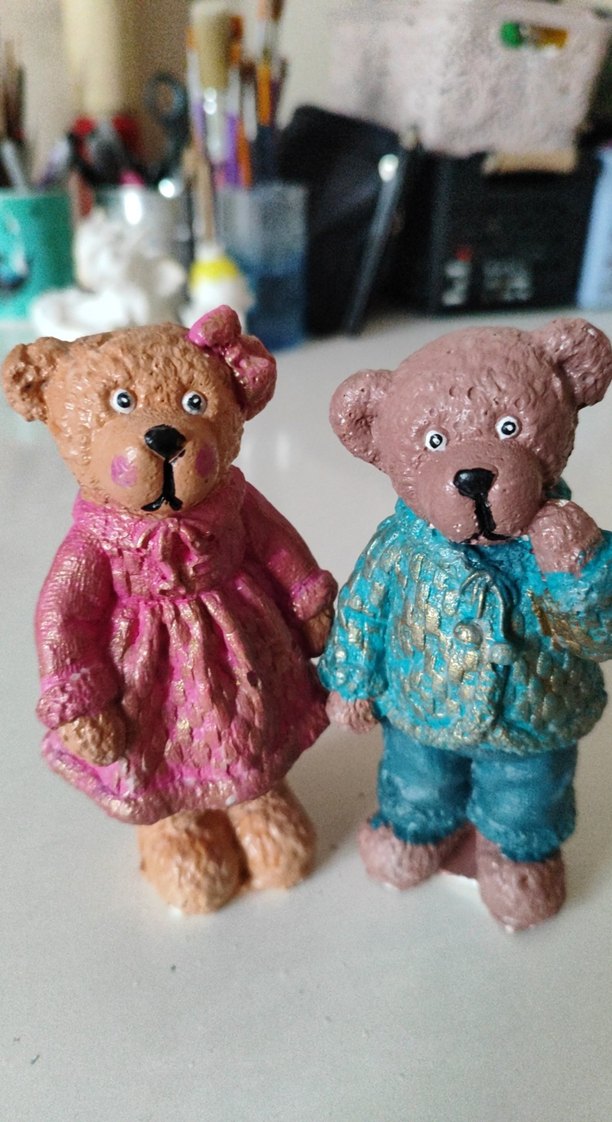 Renkli Ayıcık Figürleri Seti - Görsel 3