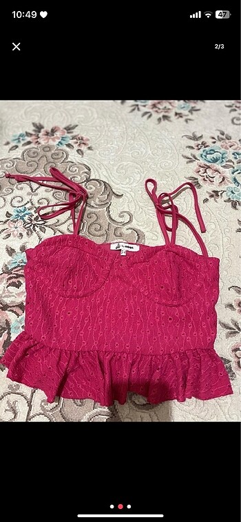 Koton Pembe Crop